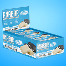 Load image into Gallery viewer, Anabar Protein Bar Gym Protein for Fitness, Cookies &amp; Creme Front Packet
